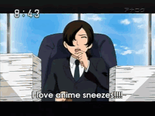 Cuteness!!! GIF - Anime Japanese Sneeze GIFs