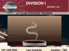 Division I Club Officer Training GIF - Division I Club Officer Training Coffee GIFs