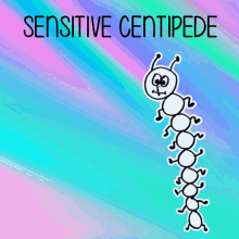Sensitive Centipede Veefriends GIF - Sensitive Centipede Veefriends Sympathetic GIFs