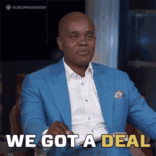 We Got A Deal Wes Hall GIF - We Got A Deal Wes Hall King Of Bay St GIFs