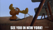 Rocky And Bullwinkle See You In New York GIF