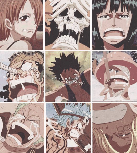 One Piece Crying GIF - One Piece Crying Tears - Discover & Share GIFs