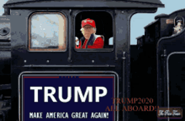 Trump Train GIF - Trump Train - Descubre y comparte GIF