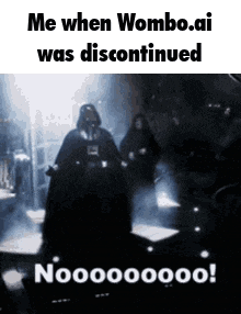 Darth Vader Noooo Wombo Ai GIF - Darth Vader Noooo Wombo Ai Discontinued GIFs