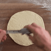 measuring the dough brian lagerstrom preparing the dough preparing food