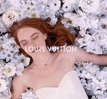Emma Stone Louis Vuitton GIF - Emma Stone Louis Vuitton Flower GIFs