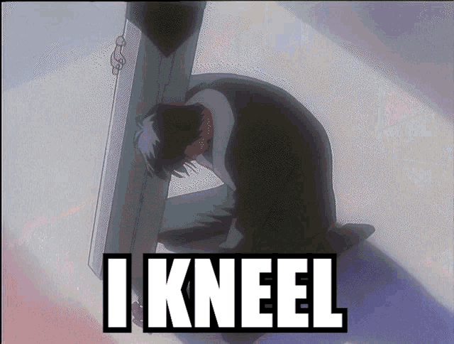 I Kneel Trigun GIF - I Kneel Trigun Wolfwood - Discover & Share GIFs