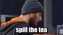 Spill The Tea Intrigued GIF - Spill The Tea Intrigued Linus GIFs
