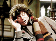 Fourth Doctor GIF - Fourth Doctor Wave GIFs