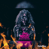 a poster for zombie noises starmaker room 706243.
