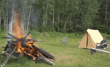 Camping Campingwithsteve GIF - Camping Campingwithsteve Stevewallis GIFs