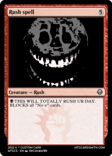 Rush Spell Card GIF - Rush Spell Card Roblox Doors GIFs
