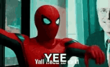 Yee Spiderman GIF - Yee Spiderman GIFs