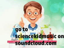 Science Kid Music Sound Cloud GIF - Science Kid Music Sound Cloud Awesome GIFs
