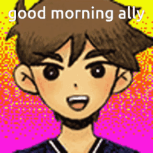Good Morning Omori Hero GIF - Good Morning Omori Hero Hero Happy GIFs