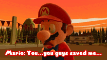 Smg4 Mario GIF - Smg4 Mario You Guys Saved Me GIFs