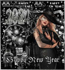 Happy New Year 2024 GIF - Happy New Year 2024 Gothic GIFs