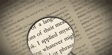 Definition GIF - Dictionary Magnifying Glass Words GIFs