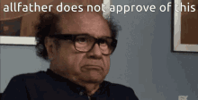 Allfather Does Not Approve Of This Danny Devito GIF - Allfather Does Not Approve Of This Danny Devito Head Shake GIFs