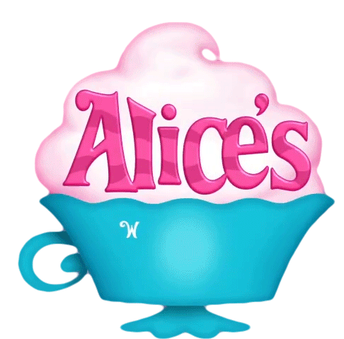 Show Title Alices Wonderland Bakery Sticker - Show Title Alices Wonderland Bakery Tv Show Stickers