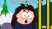 What Did You Say Veronica Crabtree GIF - What Did You Say Veronica Crabtree South Park GIFs