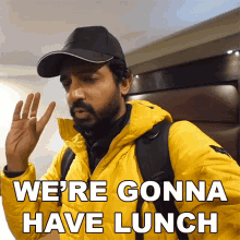 Were Gonna Have Lunch Faisal Khan GIF - Were Gonna Have Lunch Faisal Khan Well Eat Lunch GIFs