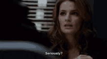 castle seriously kate beckett pissed off