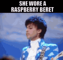 Raspberry Beret Prince GIF - Raspberry Beret Prince The Kind You Find GIFs