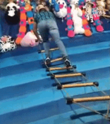 Carnival Ladder Game Flip Over GIF