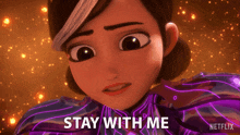 Stay With Me Claire Nunez GIF - Stay With Me Claire Nunez Trollhunters Tales Of Arcadia GIFs