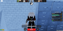 a screenshot of a video game with the name spookyzooky tv