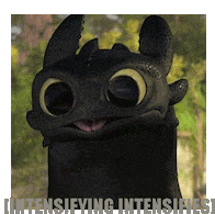 Toothless Dragon Sticker - Toothless Dragon Intensifies - Discover ...