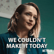 We Couldn'T Make It Today Because Of Work Hope Haddon GIF - We Couldn'T Make It Today Because Of Work Hope Haddon Sex Education GIFs