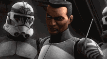 commander wolffe star wars the clone annoyed