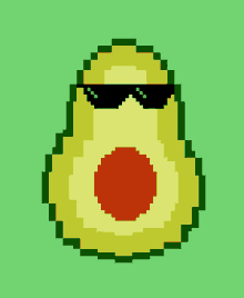 Avocado Wink GIF