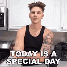 Today Is A Special Day Conner Bobay GIF - Today Is A Special Day Conner Bobay Special Occassion GIFs