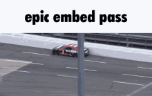 Embed Pass GIF - Embed Pass Nascar GIFs