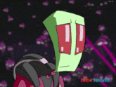 a cartoon character from nickelodeon shows a sad face