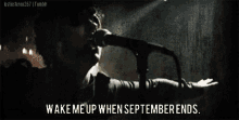 Wake Me Up When September Ends Green Day GIF - Wake Me Up When September Ends Green Day GIFs