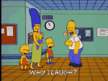 Laughter Why I Laugh GIF - Laughter Why I Laugh Simpsons GIFs