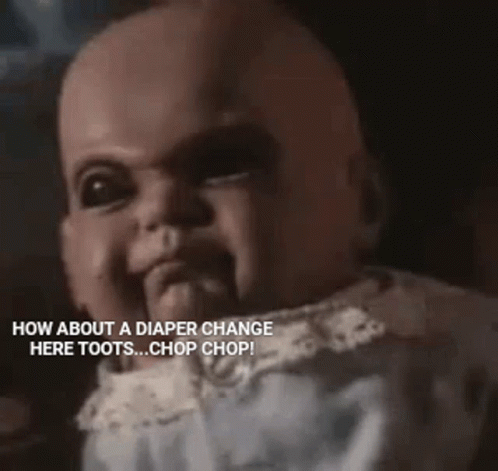 Baby Scary GIF - Baby Scary Funny - Discover & Share GIFs