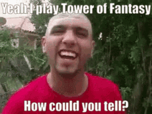 Tower Of Fantasy Dented Head GIF - Tower Of Fantasy Dented Head How Could You Tell GIFs