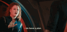I Do Have A Plan Mary Wiseman GIF - I Do Have A Plan Mary Wiseman Sylvia Tilly GIFs