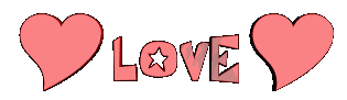 Love Red Love Hearts Sticker - Love Red Love Hearts Love Hearts Stickers