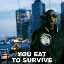 You Eat To Survive Fabolous GIF - You Eat To Survive Fabolous Yall Dont Hear Me Tho Song GIFs