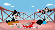 Animaniacs Who Am I Kidding GIF - Animaniacs Who Am I Kidding Face It Guys Were Out Of Ideas GIFs
