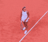 a tennis court with a bnp paribas banner on the wall