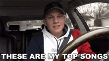 These Are My Top Songs Conner Bobay GIF - These Are My Top Songs Conner Bobay Best Songs GIFs
