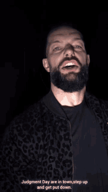 The Judgment Day Finn Balor GIF - The Judgment Day Finn Balor We Are In Town GIFs