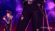 savage love affair is the song being played in this video game